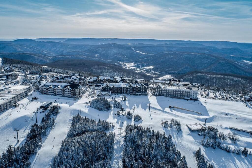 Mountain Lodge Getaway, Ski-In/Ski-Out, Heart Of The Village สโนว์ชู ภายนอก รูปภาพ